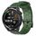 Per Huawei Watch GT Runner 22mm Cinturino in silicone tinta unita con motivo a calcio (verde militare) Per Huawei Watch GT Runner 22mm Cinturino in silicone tinta unita con motivo a calcio (verde militare)