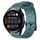 Per Huawei Watch 3 22mm Cinturino in silicone a tinta unita con motivo calcio (Rock Cyan) Per Huawei Watch 3 22mm Cinturino in silicone a tinta unita con motivo calcio (Rock Cyan)