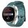 Per Huawei Watch 3 Pro 22mm Cinturino per orologio in silicone tinta unita con motivo a calcio (Rock Cyan) Per Huawei Watch 3 Pro 22mm Cinturino per orologio in silicone tinta unita con motivo a calcio (Rock Cyan)