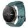 Per Huawei GT2 Pro 22mm Cinturino per orologio in silicone tinta unita con motivo a calcio (Rock Cyan) Per Huawei GT2 Pro 22mm Cinturino per orologio in silicone tinta unita con motivo a calcio (Rock Cyan)