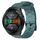 Per Huawei Watch GT 2E 22mm Cinturino per orologio in silicone tinta unita con motivo a calcio (Rock Cyan) Per Huawei Watch GT 2E 22mm Cinturino per orologio in silicone tinta unita con motivo a calcio (Rock Cyan)