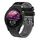 Per Garmin Forerunner 255 Music Cinturino in silicone bicolore perforato da 22 mm (nero + grigio)