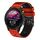 Per Garmin Forerunner 255 Music Cinturino in silicone bicolore traforato da 22 mm (rosso + nero) Per Garmin Forerunner 255 Music Cinturino in silicone bicolore traforato da 22 mm (rosso + nero)