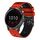 Per Garmin vivoactive 4 cinturino in silicone bicolore traforato da 22 mm (rosso + nero) Per Garmin vivoactive 4 cinturino in silicone bicolore traforato da 22 mm (rosso + nero)