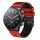 Per Xiaomi MI Watch S1 Cinturino in silicone bicolore traforato da 22 mm (rosso + nero) Per Xiaomi MI Watch S1 Cinturino in silicone bicolore traforato da 22 mm (rosso + nero)