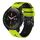 Per Xiaomi MI Watch S1 Pro Cinturino in silicone bicolore traforato da 22 mm (lime + nero) Per Xiaomi MI Watch S1 Pro Cinturino in silicone bicolore traforato da 22 mm (lime + nero)