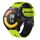 Per Xiaomi MI Watch S1 Active 22mm Cinturino in silicone bicolore traforato (lime + nero) Per Xiaomi MI Watch S1 Active 22mm Cinturino in silicone bicolore traforato (lime + nero)