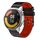 Per Xiaomi MI Watch Color 2 Cinturino in silicone bicolore traforato da 22 mm (nero + rosso) Per Xiaomi MI Watch Color 2 Cinturino in silicone bicolore traforato da 22 mm (nero + rosso)