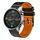 Per Xiaomi MI Watch Color 22mm Cinturino in silicone bicolore traforato (nero + arancione) Per Xiaomi MI Watch Color 22mm Cinturino in silicone bicolore traforato (nero + arancione)