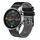 Per Xiaomi MI Watch Color 22mm Cinturino in silicone bicolore traforato (nero + grigio) Per Xiaomi MI Watch Color 22mm Cinturino in silicone bicolore traforato (nero + grigio)