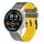 Per Xiaomi MI Watch Sport Cinturino in silicone bicolore traforato da 22 mm (grigio + giallo) Per Xiaomi MI Watch Sport Cinturino in silicone bicolore traforato da 22 mm (grigio + giallo)