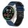 Per Xiaomi MI Watch Sport Cinturino in silicone bicolore traforato da 22 mm (blu notte + nero) Per Xiaomi MI Watch Sport Cinturino in silicone bicolore traforato da 22 mm (blu notte + nero)