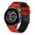 Per Xiaomi Haylou RT2 LS10 Cinturino in silicone bicolore traforato da 22 mm (rosso + nero) Per Xiaomi Haylou RT2 LS10 Cinturino in silicone bicolore traforato da 22 mm (rosso + nero)