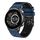 Per Xiaomi Haylou RT2 LS10 Cinturino in silicone bicolore traforato da 22 mm (blu notte + nero) Per Xiaomi Haylou RT2 LS10 Cinturino in silicone bicolore traforato da 22 mm (blu notte + nero)