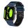 Per Xiaomi Haylou RS4 LS12 Cinturino in silicone bicolore traforato da 22 mm (blu notte + nero) Per Xiaomi Haylou RS4 LS12 Cinturino in silicone bicolore traforato da 22 mm (blu notte + nero)