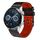 Per Huawei Watch GT3 46mm 22mm Cinturino in silicone bicolore traforato (nero + rosso) Per Huawei Watch GT3 46mm 22mm Cinturino in silicone bicolore traforato (nero + rosso)
