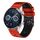 Per Huawei Watch GT3 46mm 22mm Cinturino in silicone bicolore traforato (rosso + nero) Per Huawei Watch GT3 46mm 22mm Cinturino in silicone bicolore traforato (rosso + nero)