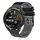 Per Huawei Watch GT Runner 22mm Cinturino in silicone bicolore traforato (nero + grigio) Per Huawei Watch GT Runner 22mm Cinturino in silicone bicolore traforato (nero + grigio)