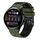 Per Huawei Watch 3 Cinturino in silicone bicolore traforato da 22 mm (verde militare + nero) Per Huawei Watch 3 Cinturino in silicone bicolore traforato da 22 mm (verde militare + nero)
