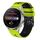 Per Huawei Watch 3 Pro Cinturino in silicone bicolore traforato da 22 mm (lime + nero) Per Huawei Watch 3 Pro Cinturino in silicone bicolore traforato da 22 mm (lime + nero)