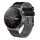 Per cinturino in silicone bicolore traforato da 22 mm per Huawei GT2 Pro (nero + grigio) Per cinturino in silicone bicolore traforato da 22 mm per Huawei GT2 Pro (nero + grigio)