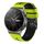 Per Huawei GT2 Pro cinturino in silicone bicolore traforato da 22 mm (lime + nero) Per Huawei GT2 Pro cinturino in silicone bicolore traforato da 22 mm (lime + nero)
