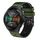 Per Huawei Watch GT 2E Cinturino in silicone bicolore traforato da 22 mm (verde militare + nero) Per Huawei Watch GT 2E Cinturino in silicone bicolore traforato da 22 mm (verde militare + nero)