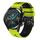 Per Huawei GT2 46mm 22mm Cinturino in silicone bicolore perforato (lime + nero) Per Huawei GT2 46mm 22mm Cinturino in silicone bicolore perforato (lime + nero)