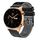 For Honor Watch GS 3 Cinturino in silicone bicolore traforato da 22 mm (nero + grigio) For Honor Watch GS 3 Cinturino in silicone bicolore traforato da 22 mm (nero + grigio)