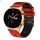 For Honor Watch GS 3 Cinturino in silicone bicolore traforato da 22 mm (rosso + nero) For Honor Watch GS 3 Cinturino in silicone bicolore traforato da 22 mm (rosso + nero)