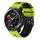 For Honor Watch GS Pro Cinturino in silicone bicolore traforato da 22 mm (lime + nero) For Honor Watch GS Pro Cinturino in silicone bicolore traforato da 22 mm (lime + nero)