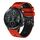 Per Honor Magic Watch 2 46mm 22mm Cinturino in silicone bicolore traforato (rosso + nero) Per Honor Magic Watch 2 46mm 22mm Cinturino in silicone bicolore traforato (rosso + nero)