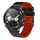 For Honor Watch Dream Cinturino in silicone bicolore traforato da 22 mm (nero + rosso) For Honor Watch Dream Cinturino in silicone bicolore traforato da 22 mm (nero + rosso)
