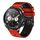 For Honor Watch Dream Cinturino in silicone bicolore traforato da 22 mm (rosso + nero) For Honor Watch Dream Cinturino in silicone bicolore traforato da 22 mm (rosso + nero)