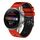 Per Huawei Watch 3 Pro Nuovo cinturino in silicone bicolore traforato da 22 mm (rosso + nero) Per Huawei Watch 3 Pro Nuovo cinturino in silicone bicolore traforato da 22 mm (rosso + nero)