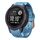 Per Garmin Instinct 2S 20mm cinturino in silicone da donna con punzone in pizzo (blu) Per Garmin Instinct 2S 20mm cinturino in silicone da donna con punzone in pizzo (blu)