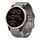 Per Garmin Fenix 6S 20mm cinturino in silicone da donna con punzone in pizzo (grigio)