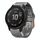 Per Garmin Fenix 6S Pro 20mm cinturino in silicone da donna con punzone in pizzo (grigio)