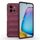 Per vivo T3X 5G Global Magic Shield TPU + custodia per telefono in flanella (vino rosso) Per vivo T3X 5G Global Magic Shield TPU + custodia per telefono in flanella (vino rosso)
