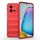 Per vivo Y38 5G / Y58 5G Global Magic Shield TPU + custodia per telefono in flanella (rossa)