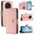 Custodia per cellulare in pelle con texture rombica per Honor X30 5G / X9 4G / X9 5G con cordino (rosa corallo) Custodia per cellulare in pelle con texture rombica per Honor X30 5G / X9 4G / X9 5G con cordino (rosa corallo)