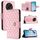 Custodia per cellulare in pelle con texture rombica per Honor X30 5G / X9 4G / X9 5G con cordino (rosa) Custodia per cellulare in pelle con texture rombica per Honor X30 5G / X9 4G / X9 5G con cordino (rosa)