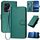 Per Honor 200 Lite Global YX0070 Custodia per telefono in pelle con fibbia in fibra di carbonio con cordino (verde scuro) Per Honor 200 Lite Global YX0070 Custodia per telefono in pelle con fibbia in fibra di carbonio con cordino (verde scuro)