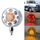 Lampada a lampadina per indicatori di posizione laterali a LED per auto/camion 12-24V