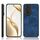Custodia per telefono con cover posteriore cucita con motivo mucca per Honor 200 (blu) Custodia per telefono con cover posteriore cucita con motivo mucca per Honor 200 (blu)