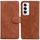 Per OPPO Reno12 5G Global Skin Feel Custodia in pelle flip in puro colore (marrone) Per OPPO Reno12 5G Global Skin Feel Custodia in pelle flip in puro colore (marrone)