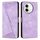 Per vivo V30e Dream Triangle Custodia in pelle per telefono con cordino (viola) Per vivo V30e Dream Triangle Custodia in pelle per telefono con cordino (viola)