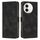Per vivo V30e Dream Triangle Custodia in pelle per telefono con cordino (nero) Per vivo V30e Dream Triangle Custodia in pelle per telefono con cordino (nero)