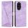 Custodia in pelle per telefono Honor 200 Dream Triangle con cordino (viola) Custodia in pelle per telefono Honor 200 Dream Triangle con cordino (viola)