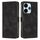 Per Xiaomi Redmi 13 4G Custodia per telefono in pelle Dream Triangle con cordino (nero) Per Xiaomi Redmi 13 4G Custodia per telefono in pelle Dream Triangle con cordino (nero)